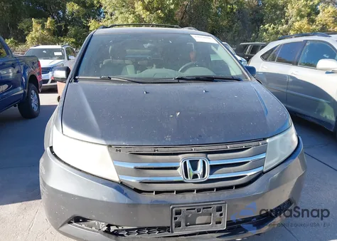 2013 Honda Odyssey Ex z USA, uszkodzony, nr VIN 5FNRL5H45DB014602
